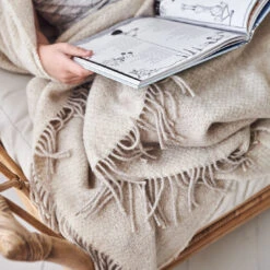 Sandstone Wollen Plaid 130x180 Cm -Beste Meubel Winkel 45453 02 04 9cf2f71d0a